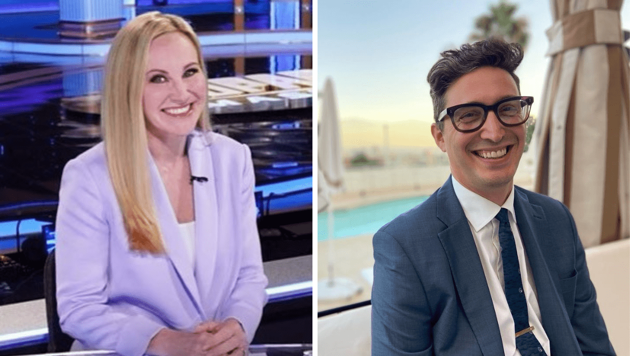 'Jeopardy!' producer Sarah Whitcomb Foss joined by former champion Buzzy Cohen during Monday's podcast inside Jeopardy! (@sarahwhitcombfoss, @buzzycohenofficial/Instagram)
