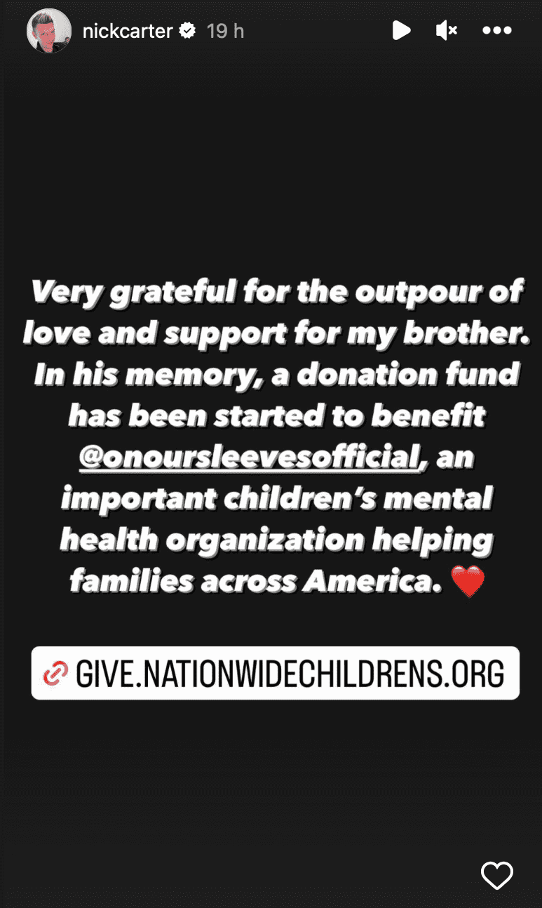 (nickcarter/Instagram)