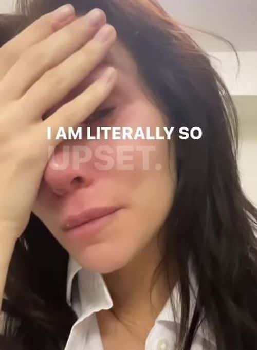 Courtney Stodden emotional on Instagram story (Courtney Stodden/ Instagram)