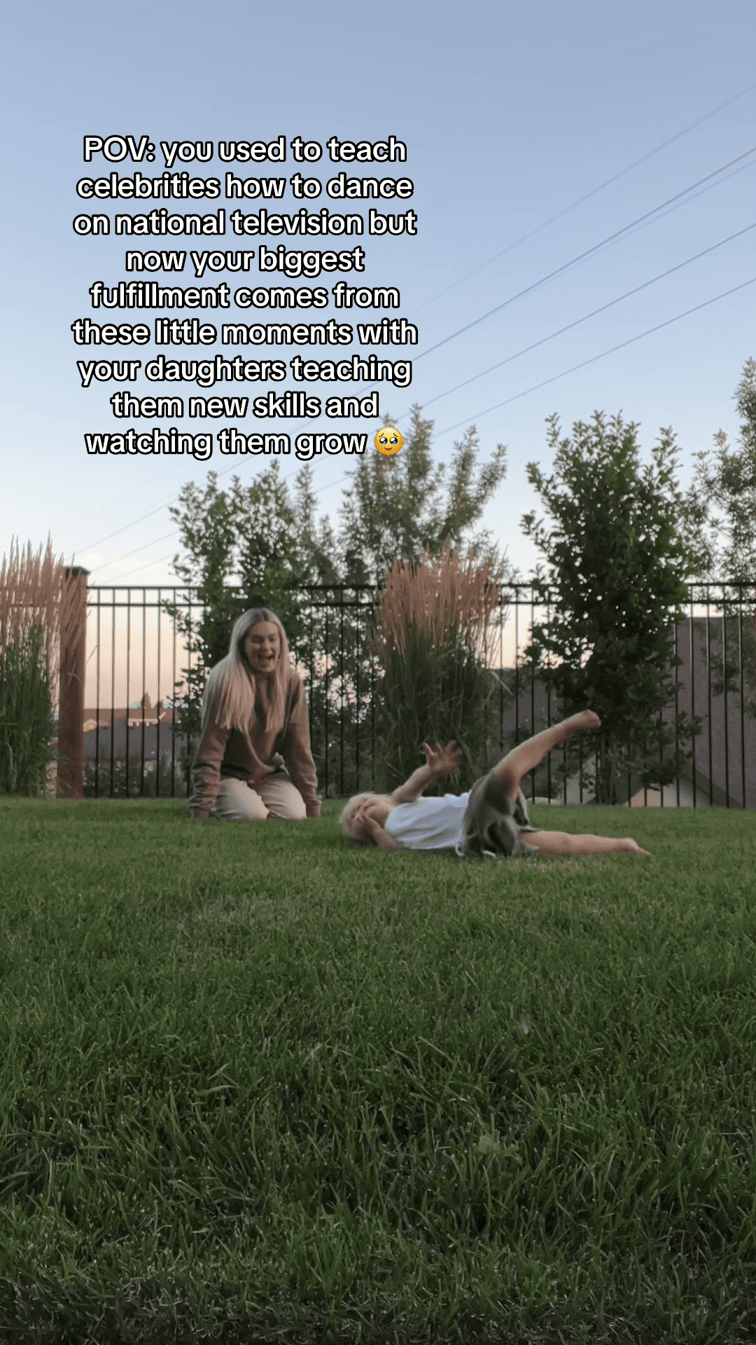 Arnold remarked that motherhood is her favorite role now. (TikTok/@lindsarnold) 