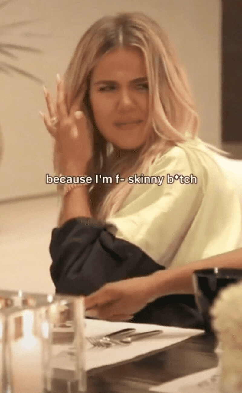 Snippet from the TikTok