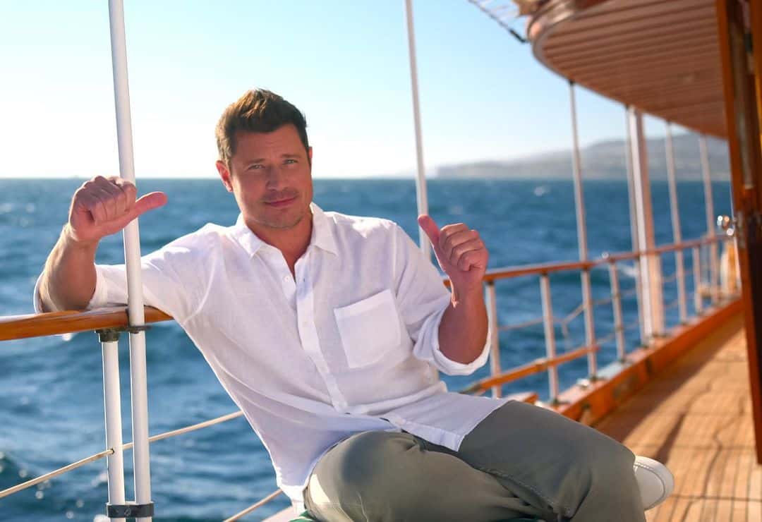 Nick Lachey was the lead singer of boy band 98 Degrees (Instagram/nicklachey)