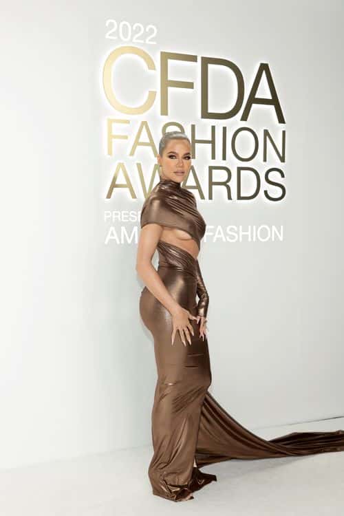 Khloé Kardashian attends the CFDA Fashion Awards at Casa Cipriani on November 07, 2022 in New York City.