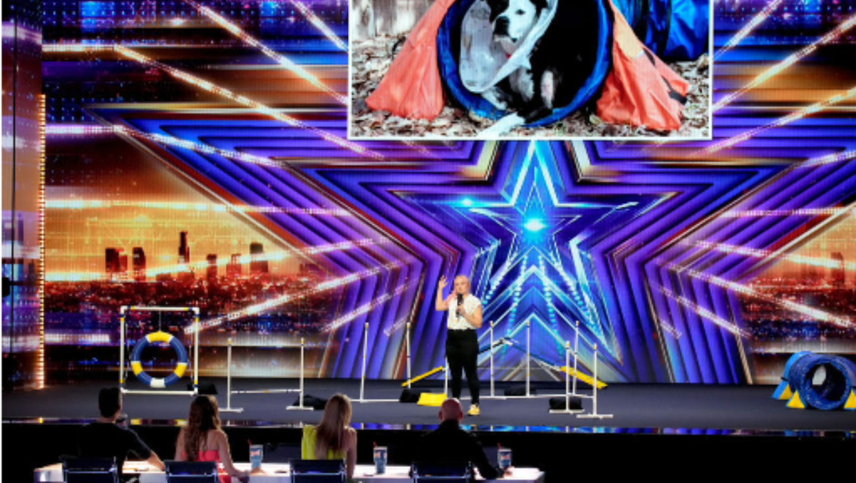 Heather and Bogart on 'AGT' Season 18 (NBC/TraePatton)
