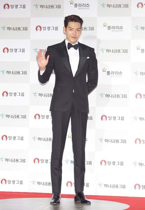 Actor Kim Woo-Bin arrives for the 51st Daejong Film Awards on November 21, 2014 in Seoul, South Korea.