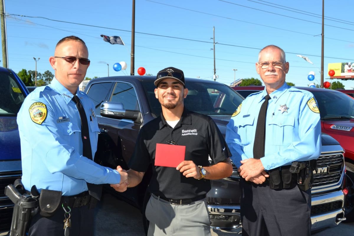 Buck Aldridge (L) (Camden County Sheriff's Office, Camden County GA/Facebook)