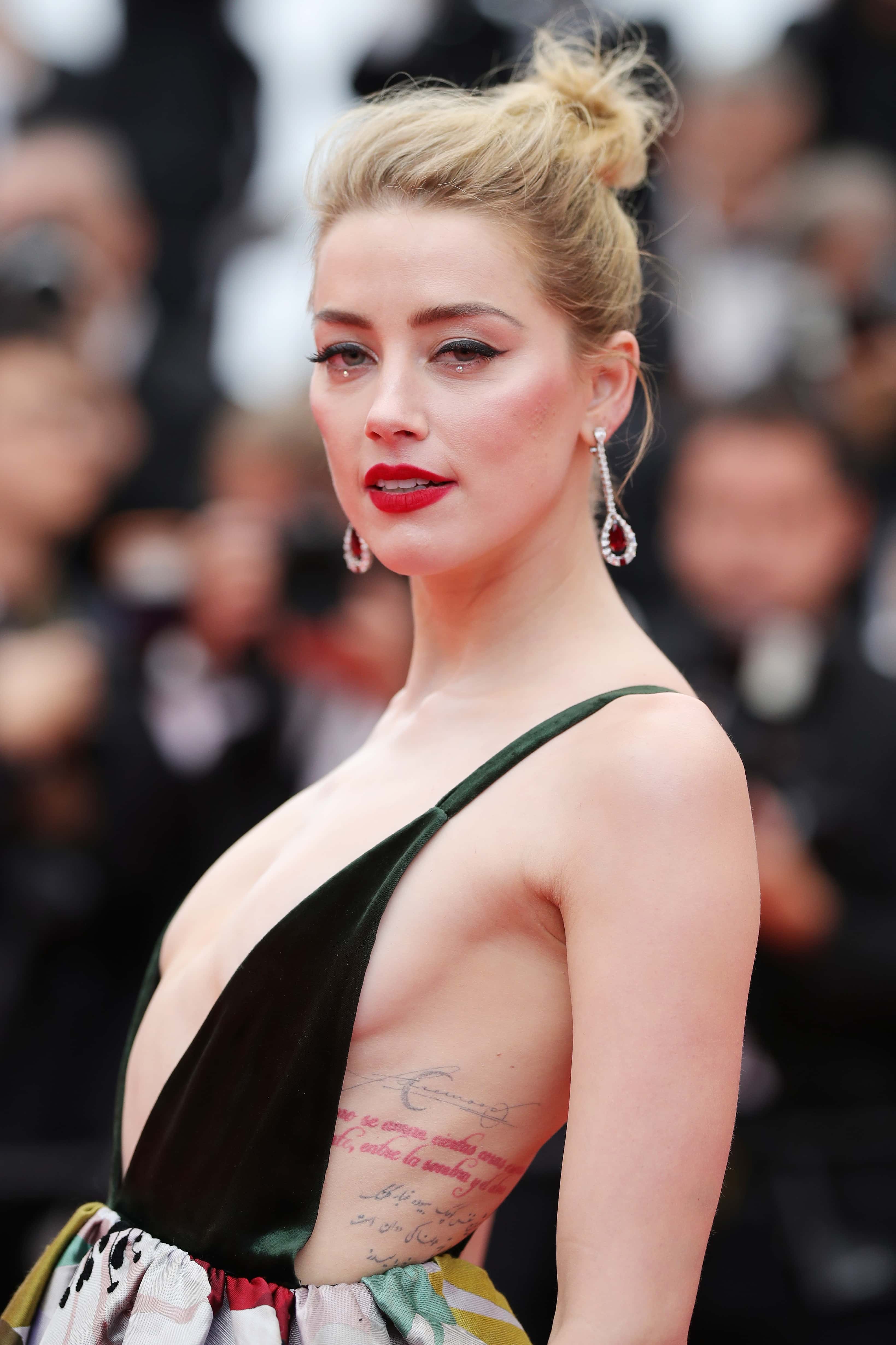 Actress Amber Heard attends the screening of