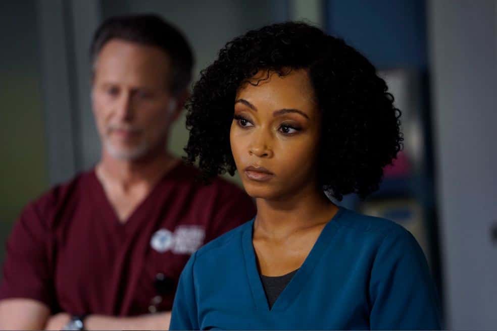 YaYa DaCosta as April Sexton in 'Chicago Med' (NBC)