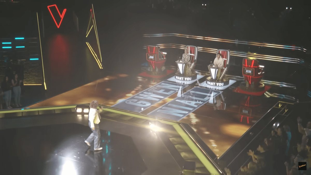 All 4 judges turned for 'The Voice' Season 24's 20-year-old singer Laura Williams (NBC)