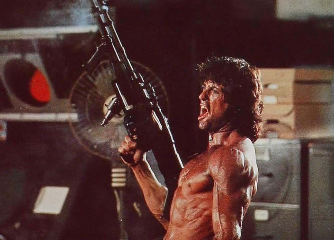 Sylvester Stallone in the 1985 hit 'Rambo: First Blood Part II' (IMDb)