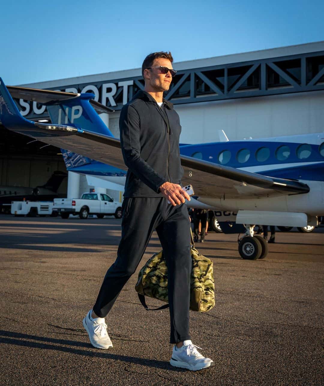 Tom has been enjoying his retirement and vacationing with friends and family (tombrady/Instagram)