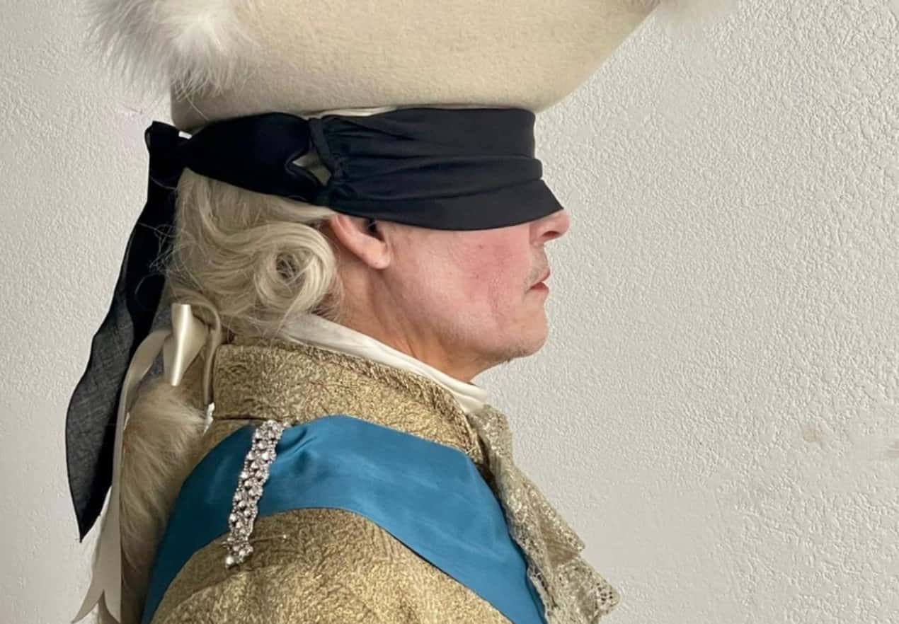 Johnny Depp's first look in 'Jeanne du Barry' (Why Not Productions)