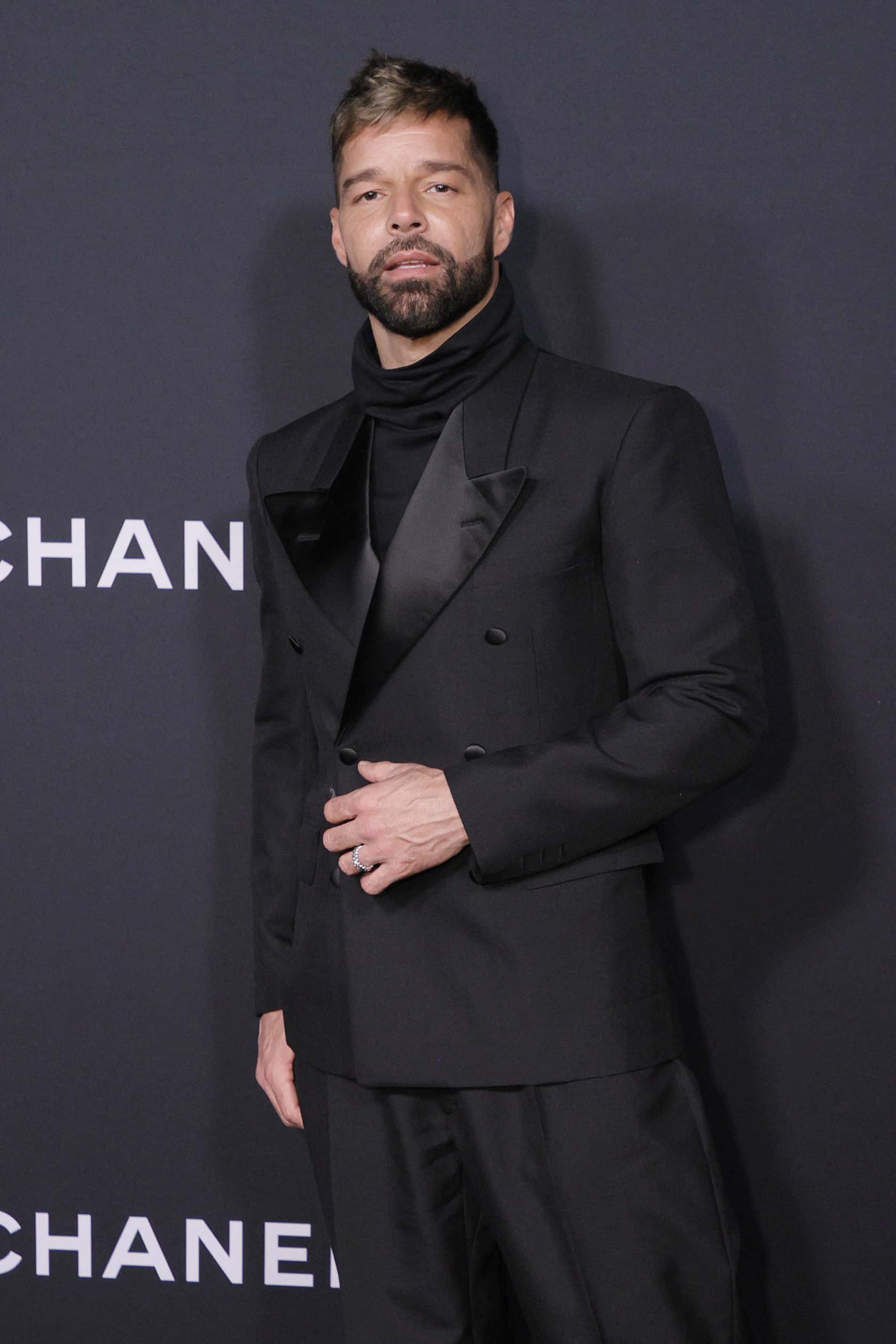 Ricky Martin attends the 2021 The Museum Of Modern Art Film Benefit at The Museum of Modern Art on December 14, 2021 in New York City.