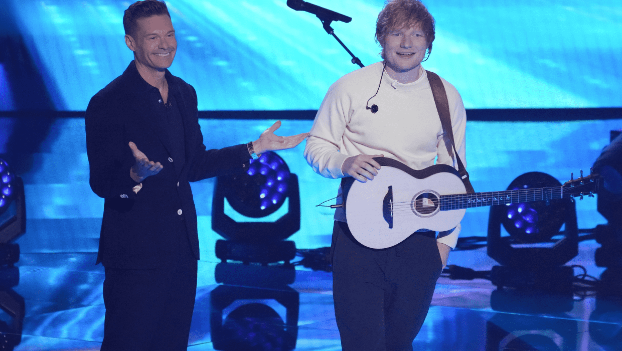 'American Idol' fans accused guest judge Ed Sheeran of using show to promote new album (ABC)