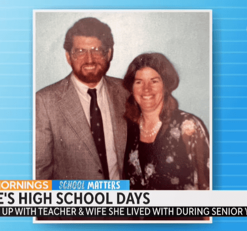 Gayle King's temporary guardian Mr. and Mrs. Heathcote (CBS)