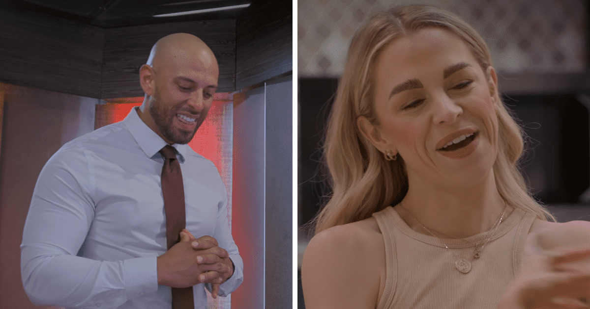 'Love is Blind' Season 5 couple Izzy Zapata proposes to Stacey Snyder (Netflix)