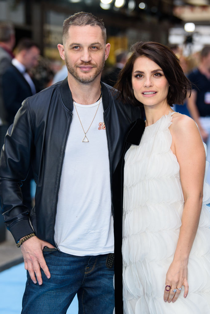Tom Hardy and Charlotte Riley (Source: Getty Images)