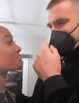 Kayla Nicole and Travis Kelce were together for 5 years (Starr Cards/YouTube)