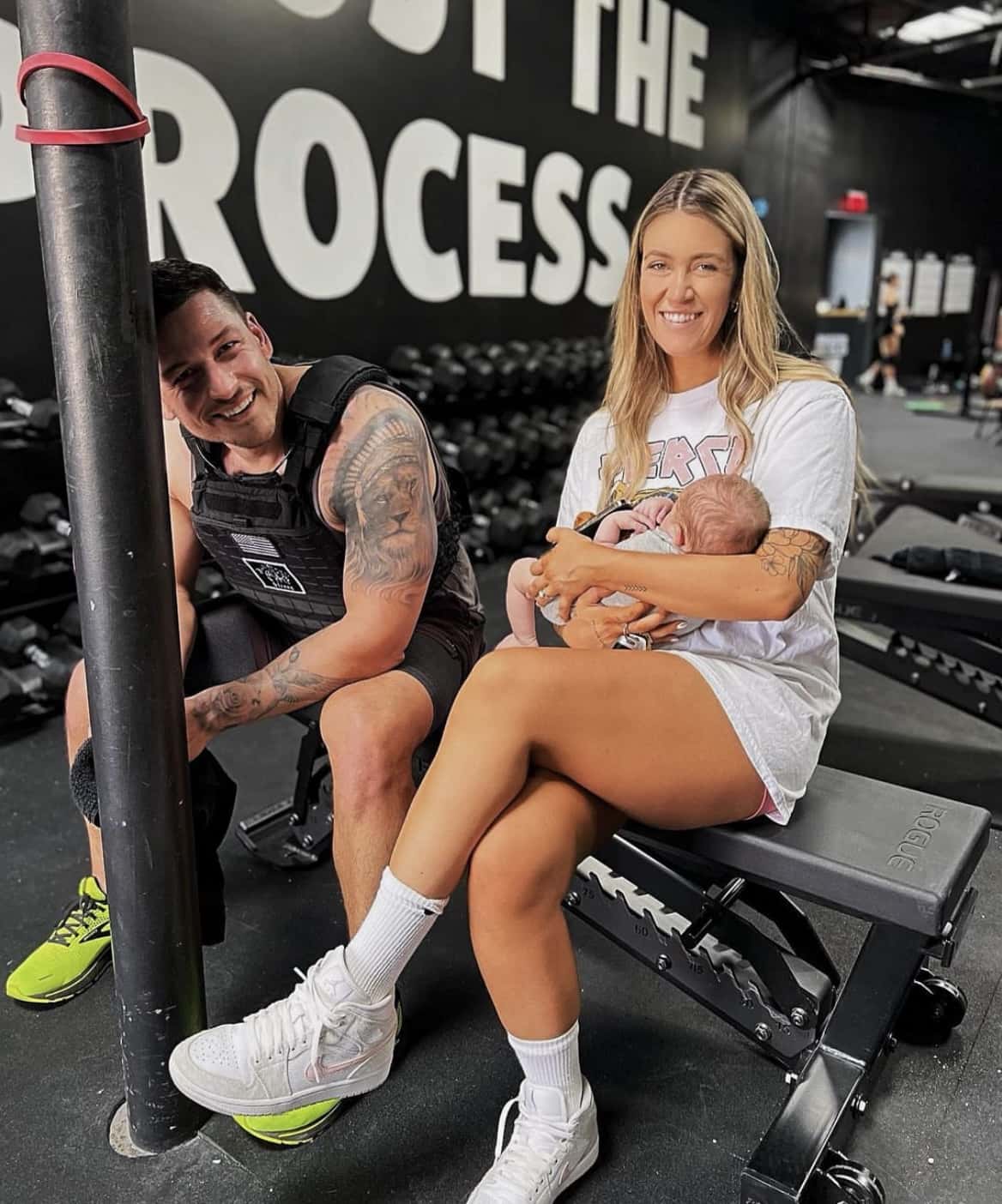 Steven Tinoco with his current wife (@s.tinoco 606)