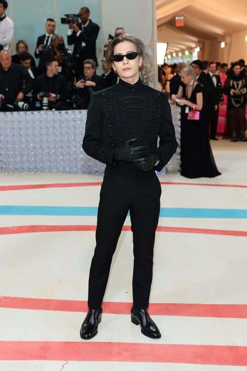 Jackson Wang attends The 2023 Met Gala Celebrating 