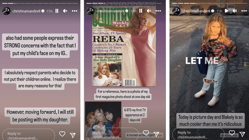 'The Bachelor' Season 27 star Christina Mandrell clapping back at trolls (Instagram/@christinamandrell)