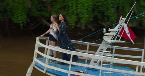 Manuela Dieguez as Luna and Alessandra Negrini as Inês in Seaosn 2 of Netflix's 'Invisible City' (IMDb)