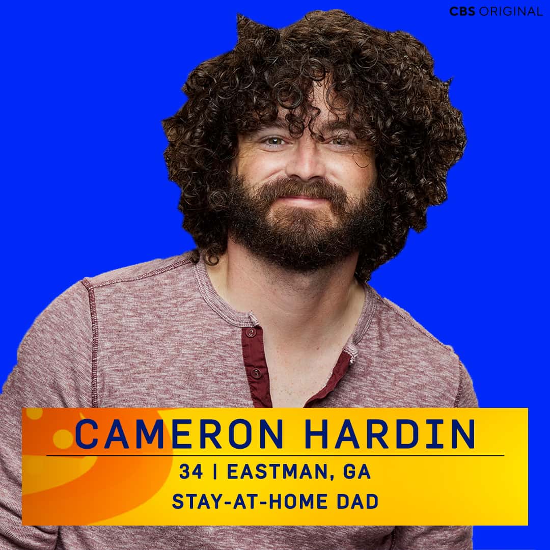Cameron Hardin on 'Big Brother' Season 25 (@CBSBigBrother/Twitter)