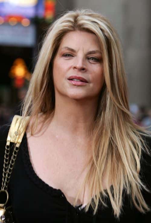 Actress Kirstie Alley arrives at the Paramount Pictures fan screening of