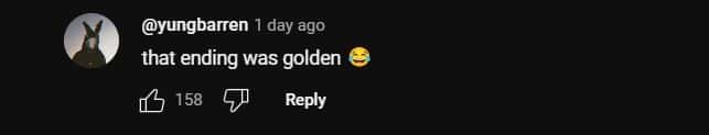 A user praised the ending of the clip (xqcclips/YouTube)