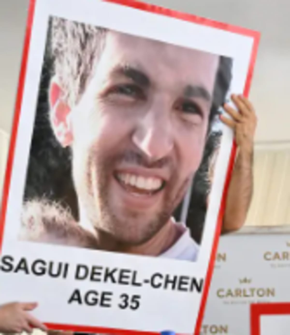 Sagui Dekel-Chen has not been heard from after Hamas attacked Nir Oz, where he was living (@CNN/Youtube)