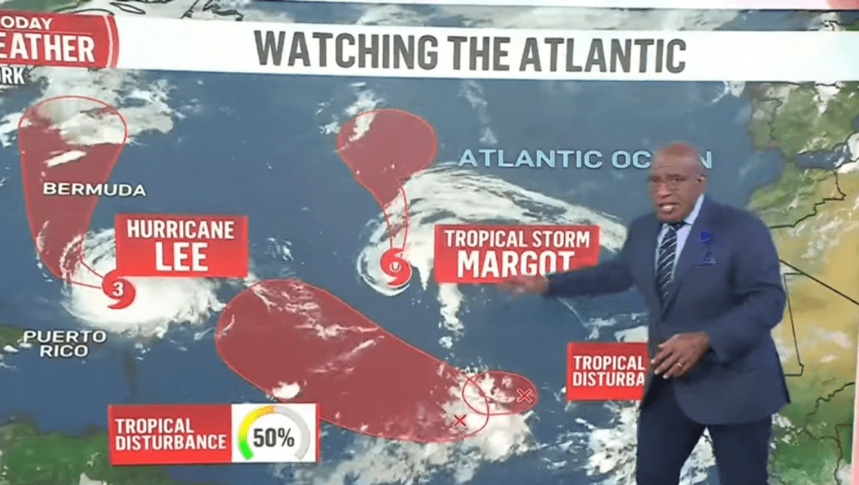 'Today' Al Roker reported on his weather segment before ditching the show (@today/YouTube)