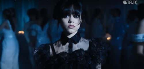 Jenna Ortega in a still from 'Wednesday' (Netflix)