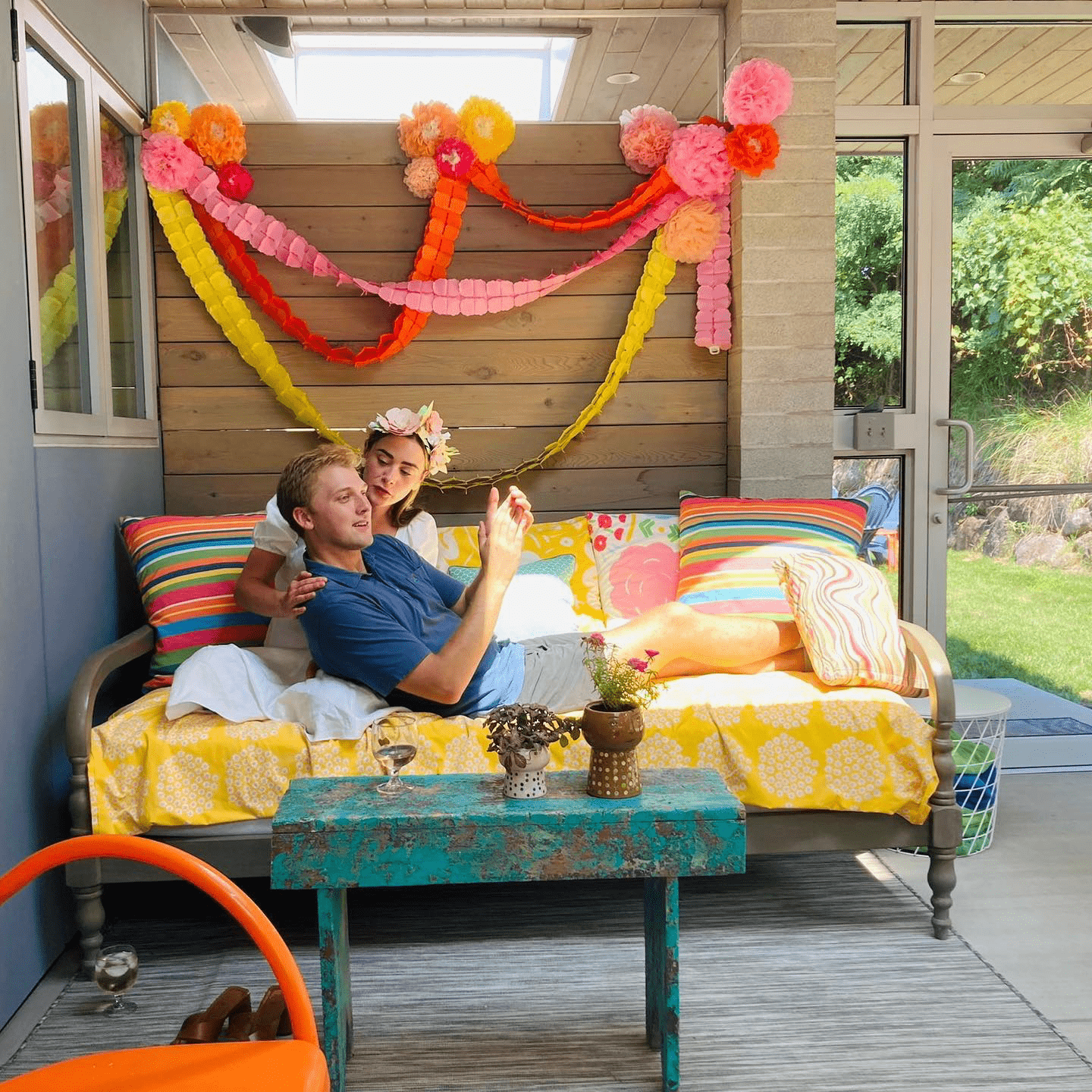 Naomi Biden with her fiance Peter Neal at her bridal shower (Instagram)