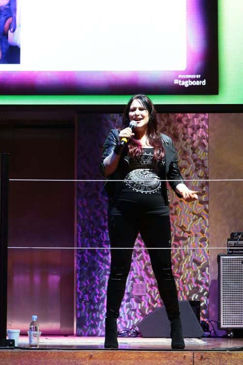 Singer songwriter Tiffany performs during the Grand Opening of Pulse Arena at Seneca Niagara Resort and Casino on November 17, 2016 in Niagara Falls, New York.