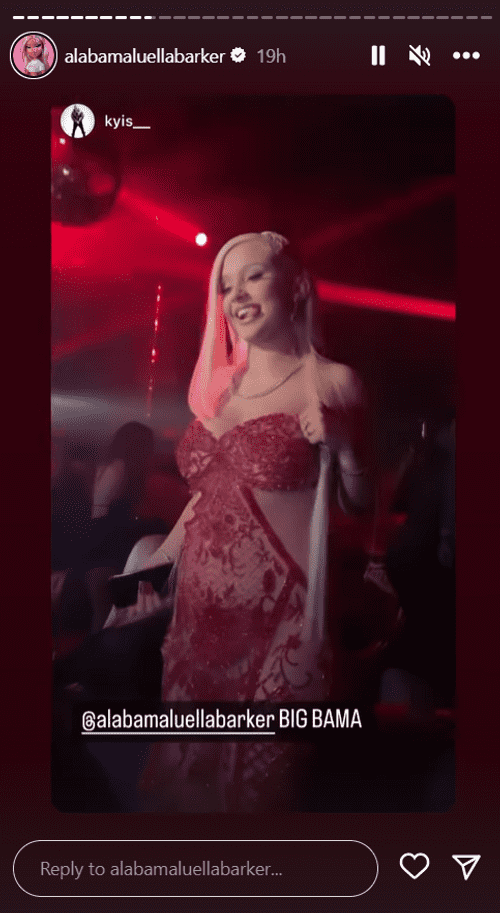 (Instagram/alabamaluellabarker)