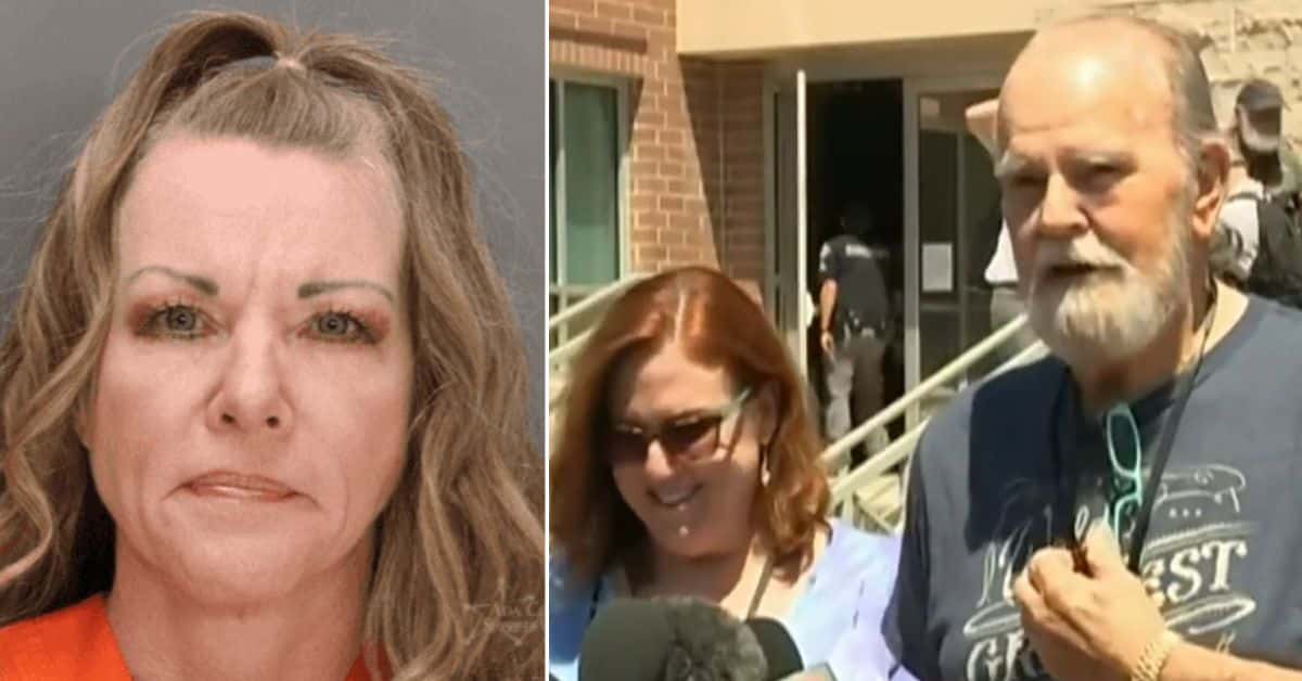 Kay and Larry Woodcock spoke after Lori Vallow is found guilty of all charges (Ada County Jail, CBC News Screenshot)