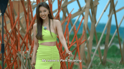 Park Se-jeong in 'Single's Inferno' Season 2 (Netflix)