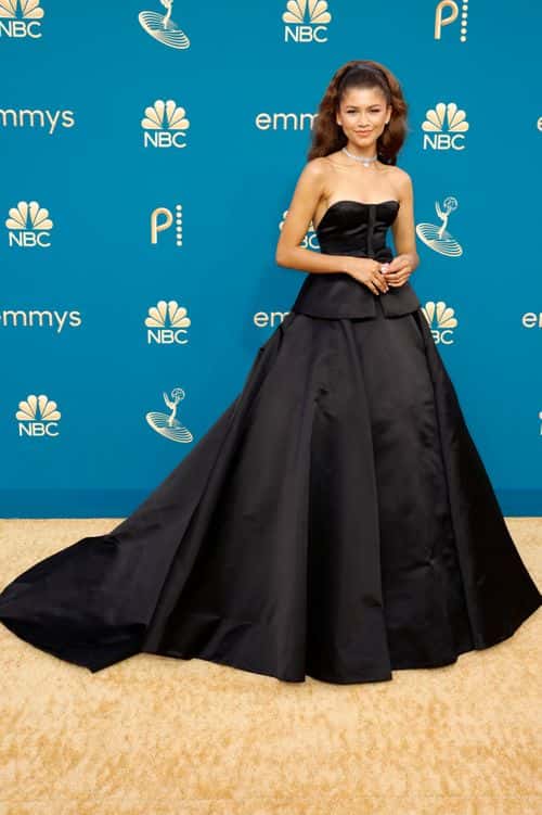 Zendaya attends the 74th Primetime Emmys at Microsoft Theater on September 12, 2022 in Los Angeles, California.