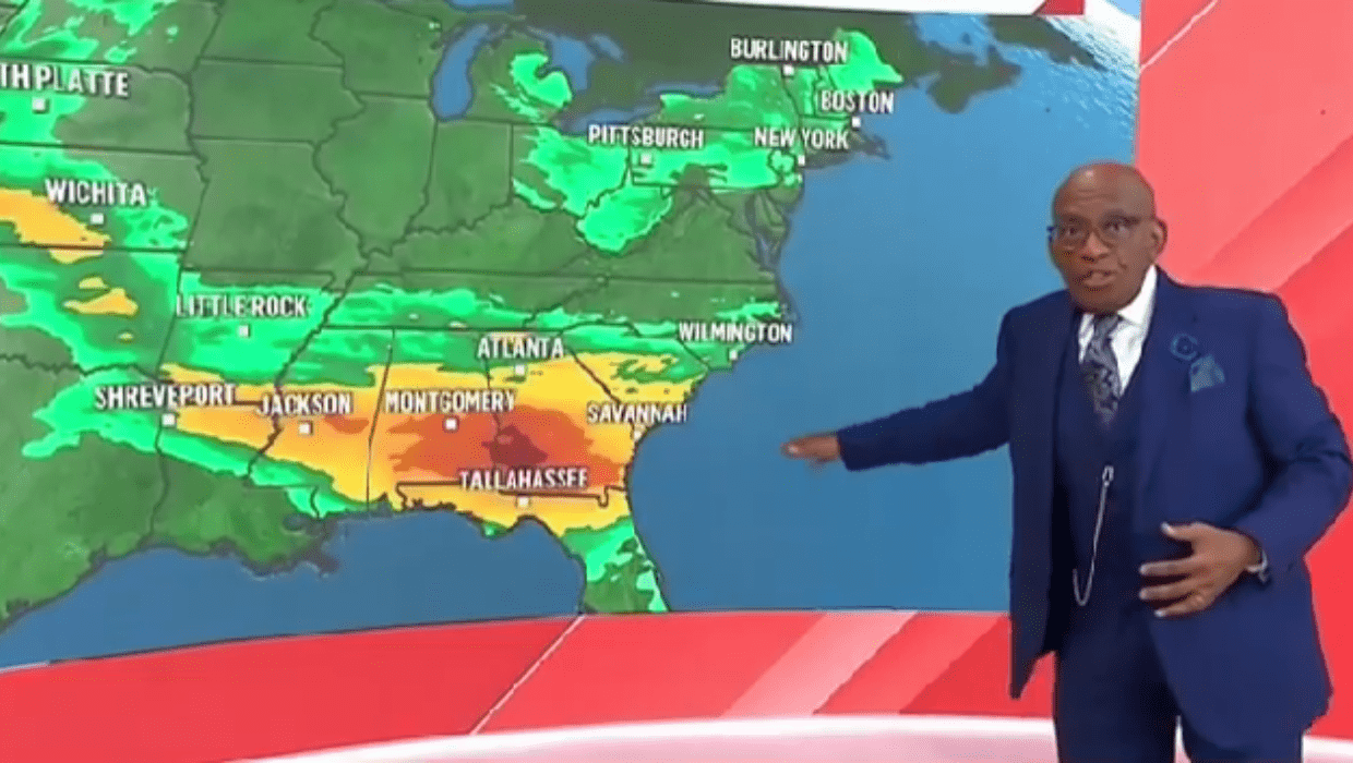 'Today's weatherman Al Roker mixes up words while reporting (NBC) 