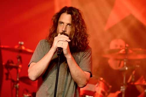 Singer Chris Cornell performs at Prophets of Rage and Friends' Anti Inaugural Ball at the Taragram Ballroom on January 20, 2017 in Los Angeles, California.