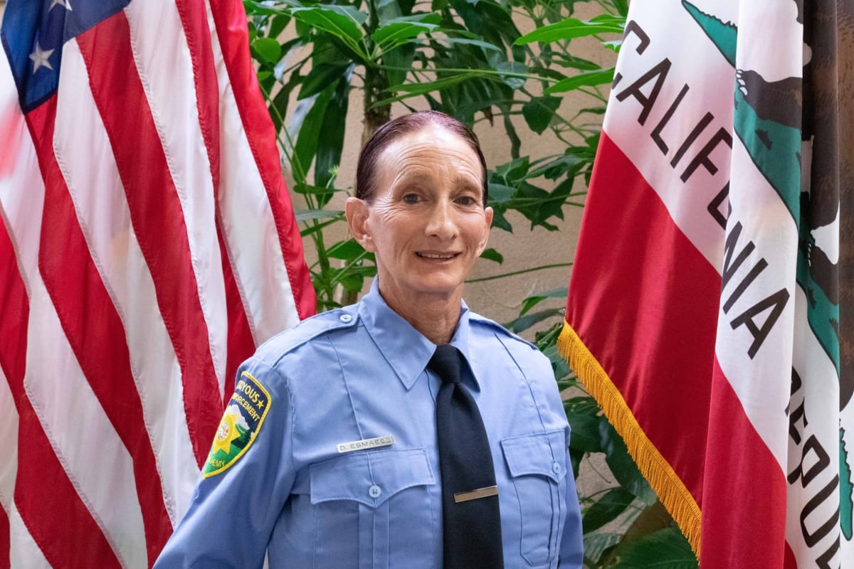 'The Sandlot' star Marty York's mother Deanna Esmaeel was a deputy sheriff (Facebook/@siskiyousacademy)