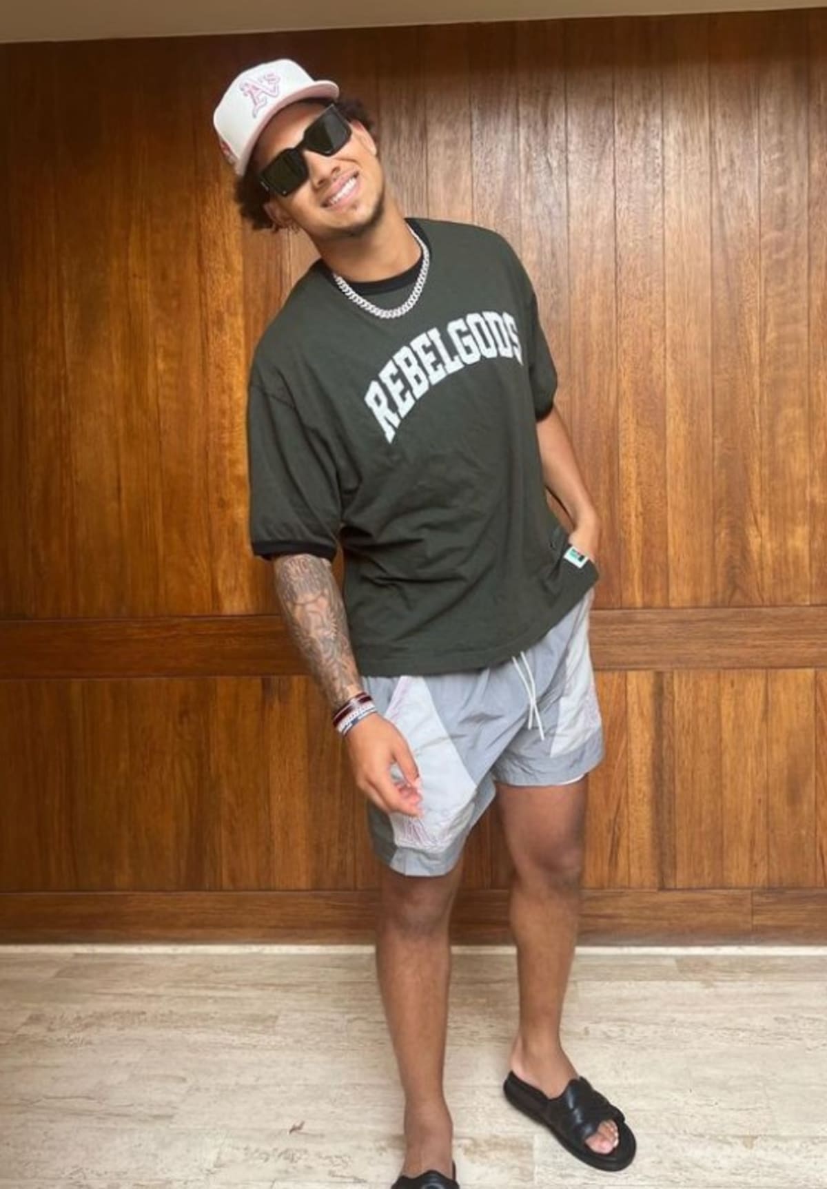 Trey Lance is 3 inches taller than Brock Purdy (trey.lance/Instagram)