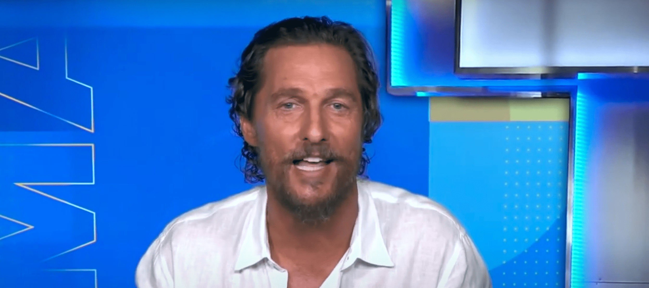 Hollywood actor Matthew McConaughey passionately revealed his plans to increase safety in schools (GoodMorningAmerica/YouTube)
