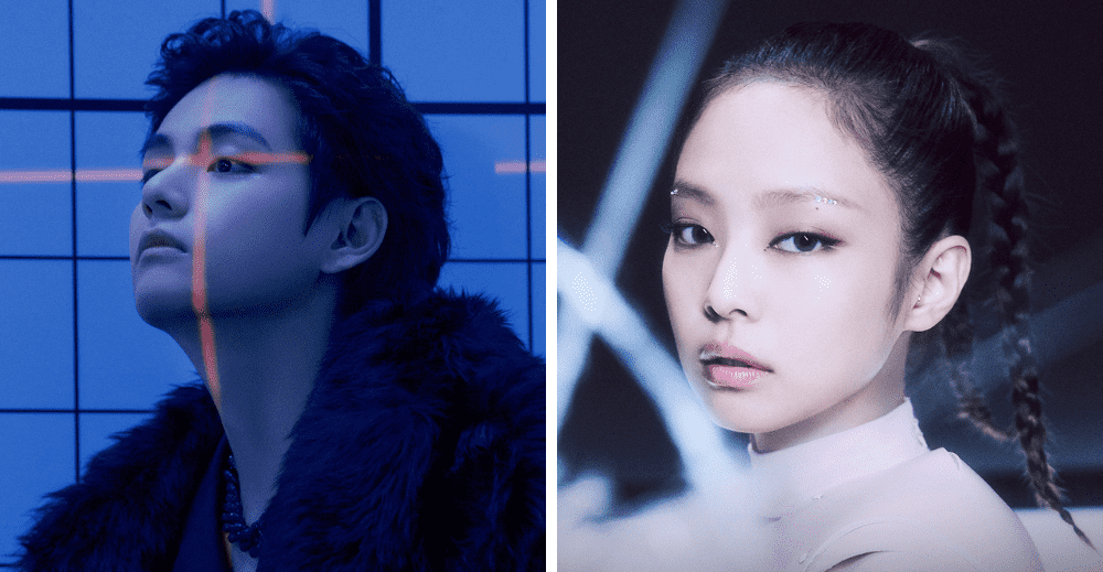 BTS' V and Blackpink's Jennie are embroiled in a dating scandal (@BIGHIT_MUSIC, @BLACKPINK/Twitter)
