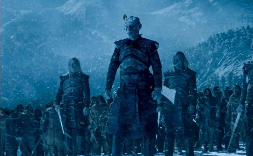 A still of 'White Walkers' from 'Game of Thrones' (HBO)