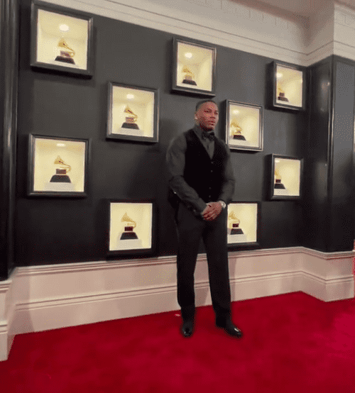 Nelly at Grammys 2023 (Recording Academy / GRAMMYs/Twitter)