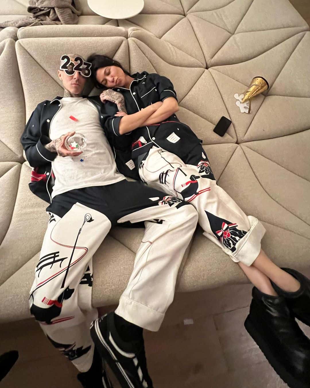 Travis also co-parents Kourtney’s three kids, Mason Disick, Penelope Disick and Reign Disick (kourtneykardashian/Instagram)
