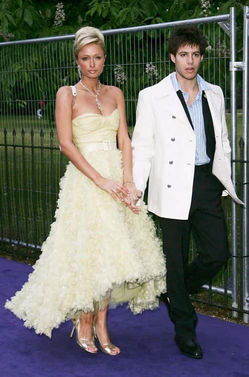 Paris Hilton and Paris Latsis attend the The Serpentine Gallery Summer P at the Serpentine Gallery on June 30, 2005 in London, England. The annual party is this year held in Serpentine's new architectural commission, created by architect Alvaro Siza and his collaborator Eduardo Souto de Moura.