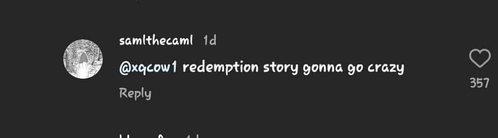 Comments on xQc (@xqcow1/Instagram) 