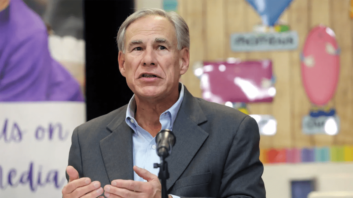 Texas Governor Greg Abbott initiated migrants being sent off to sanctuary cities like New York and Washington, DC ( Getty Images/Shelby Tauber)